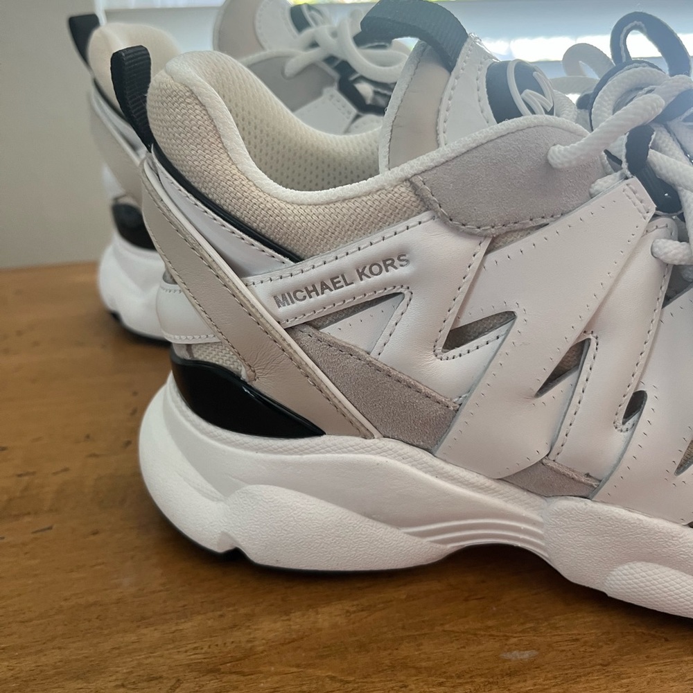 Michael Kors tennis shoes size 7.5 can be athletic or casual shoes. - Picture 5 of 13